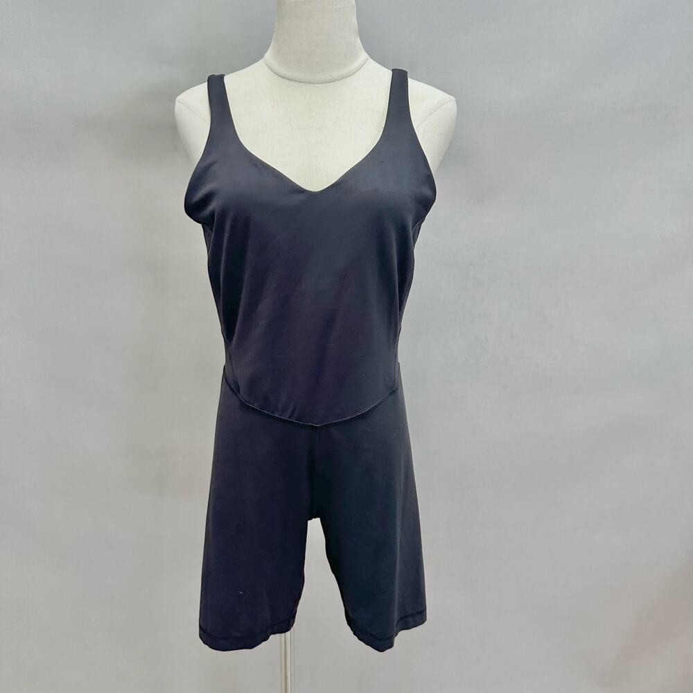 Lululemon Align Onesie 8" in Black Size 12‎ One Piece Bodysuit Bike Shorts